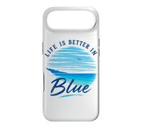 Custodia per iPhone Air La vita è migliore in blu mare estate sentimenti spiaggia vacanza