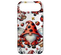 Custodia per iPhone Air Ladybug Mom Floral Spring Gnome Pattern With Cute Ladybugs