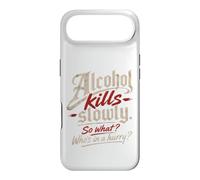Custodia per iPhone Air L'alcol ti uccide lentamente." "Allora cosa?, Chi ha fretta?"