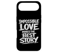 Custodia per iPhone Air L'amore impossibile fa la migliore storia Brush Lettering