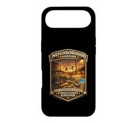 Custodia per iPhone Air Lampioni stradali Nostalgia Vintage Latchkey Kid VHS Generation