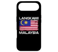 Custodia per iPhone Air Langkawi Bandiera Malesia Distressed Orgoglio Malese