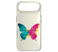 Custodia per iPhone Air Lascia che Dio ti trasformi una farfalla di cristiana