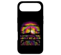 Custodia per iPhone Air Lascia che ti parli del mio Gesù Bibbia cristiana Dio Tie Dye