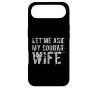 Custodia per iPhone Air Lasciami chiedere alla mia moglie cougar divertente marito coppie umorismo di coppia