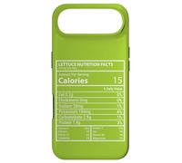 Custodia per iPhone Air Lattuga Valori nutrizionali Minimal Kitchen Chef Opere d'arte