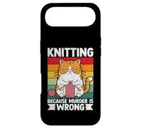 Custodia per iPhone Air Lavorare a maglia perché l'omicidio è sbagliato