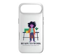 Custodia per iPhone Air Lavorare da casa - Slogan umoristico pronto a lavorare