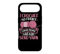 Custodia per iPhone Air Lavoro all'uncinetto per non soffocare People Save Life Send Yarn
