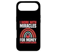 Custodia per iPhone Air Lavoro con miracoli per soldi Insegnante Montessori