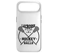 Custodia per iPhone Air LAX Lacrosse Giocatore Hockey Con Palline CAPRA Lacrosse