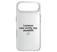 Custodia per iPhone Air Lazarus Deadlift Palestra Fede Gesù Allenamento