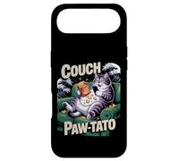 Custodia per iPhone Air Lazy Cat Couch Pawtato Patatine Chips Gattino