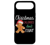 Custodia per iPhone Air Le calorie di Natale non contano - divertente omino di pan di zenzero di Natale