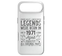 Custodia per iPhone Air Le leggende del compleanno sono nate nel 1971 Retro Original Parts