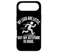 Custodia per iPhone Air Le mie gambe sono piccole ma il mio atteggiamento è enorme umorismo in esecuzione