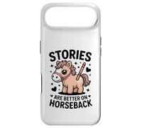 Custodia per iPhone Air Le storie sono migliori a cavallo Cavaliere di Pony carino