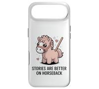 Custodia per iPhone Air Le storie sono migliori a cavallo Cavaliere di Pony carino
