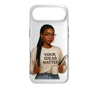 Custodia per iPhone Air Le tue idee contano ispirazione positiva ti e ti amo.