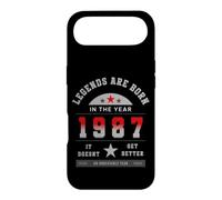 Custodia per iPhone Air LEGENDS ARE BORN 1987 Compleanno Vintage Retro 80s Cult