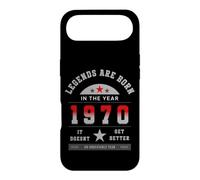 Custodia per iPhone Air Legends Are Born In The Year 1970 Compleanno Vintage 70