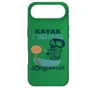 Custodia per iPhone Air Leggenda della pesca in kayak Angler Skeleton