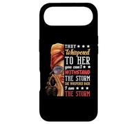 Custodia per iPhone Air Lei sussurrò indietro Io sono la tempesta | Mese della storia nera
