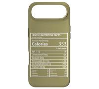 Custodia per iPhone Air Lenticchie Fatti Nutrizionali Pannello Minimal Typography Design