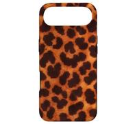Custodia per iPhone Air Leopard Tartaruga Shell Stampa Estetica Arancione Marrone Scuro