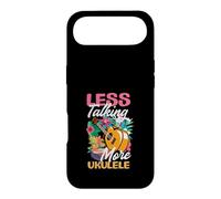 Custodia per iPhone Air Less Talking More Ukulele Divertente Lettore Musicale Hawaiano