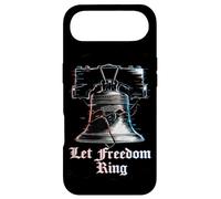 Custodia per iPhone Air Let Freedom Ring 4 luglio USA 250th Liberty Bell Glitch