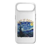 Custodia per iPhone Air Let It Gogh Notte Stellata Pittura Belle Arti Gioco di parole
