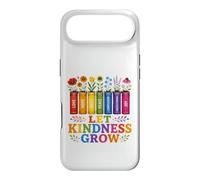 Custodia per iPhone Air Let Kindness Grow Rainbow Books Fiori Gentilezza Orgoglio