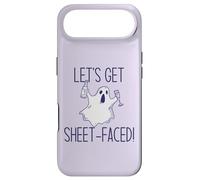 Custodia per iPhone Air Let's Get Sheet Faced! Divertente Halloween Bere Ghost Meme