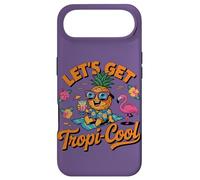 Custodia per iPhone Air Lets Get Tropi Cool Ananas Occhiali da sole Beach Summer