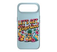 Custodia per iPhone Air Let's Get Tropi-Cool Flamingo Ananas Beach Graphic