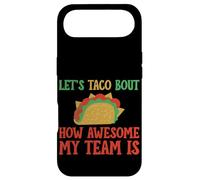 Custodia per iPhone Air Let's Taco Bout How Awesome My Team Is Allenatore -