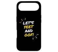 Custodia per iPhone Air Let's Yeet And Oof Funny Video Game Meme Gift For Gamer Kids