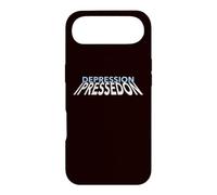 Custodia per iPhone Air Lettere di depressione incantesimo "I pressed on" ispira le vittime