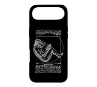 Custodia per iPhone Air Libro Lettore Vitruviano Uomo Leonardo Da Vinci Libro Vintage