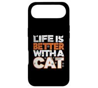 Custodia per iPhone Air Life Is Better With A Cat Paw Print Feline Lover