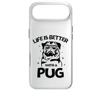 Custodia per iPhone Air Life Is Better with a Pug - Perfect New Year Pug Lovers Tee