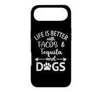 Custodia per iPhone Air Life is Better with Tacos Tequila and Dogs,Tequila Dog Paw