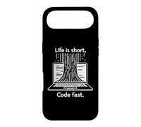 Custodia per iPhone Air Life is Short Code Fast Computer Programmer Coder Developer
