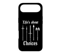 Custodia per iPhone Air Life's About Choices Armi Cavalieri medievali Ren Festival