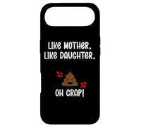 Custodia per iPhone Air Like Mother Like Daughter Oh Crap Circus Mom & Daughters Mum