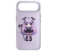 Custodia per iPhone Air Lilac Chibi Pastel Goth Girl Kawaii Creepy Cute Anime