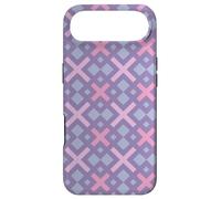 Custodia per iPhone Air Lilac Mauve Pastel Pink Geometric Art Pattern