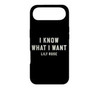 Custodia per iPhone Air Lily Rose So cosa voglio audace