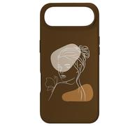Custodia per iPhone Air Line Art Abstract Minimalist of Women Silhouette